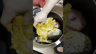 Cooking Salmon and Hamachi fish shortvideo salmon hamachi lovefish [upl. by Adiaros]