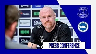 EVERTON V BRIGHTON  Sean Dyches press conference  Premier League GW 11 [upl. by Legir255]