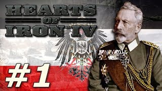 Hearts of Iron IV Kaiserreich  German Empire  Part 1 [upl. by Eniac943]