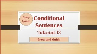 Conditional Sentences  English Grammar For Competitive Exams  ZeroFirstSecond ThirdShort Tricks [upl. by Japha]