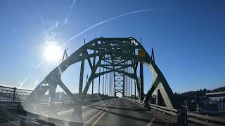 The Yaquina Bay Bridge at Newport OR [upl. by Araj540]