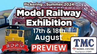 SDRM 2024 Summer Model Railway Exhibition PREVIEW with the TheModelCentreTMC [upl. by Fitalludba]