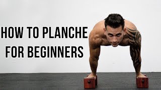 HOW TO PLANCHE FOR BEGINNERS  BY OSVALDO LUGONES [upl. by Mohorva]