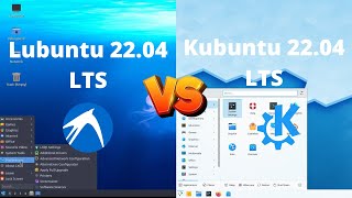 Lubuntu 2204 LTS vs Kubuntu 2204 LTS RAM Consumption [upl. by Kirima658]