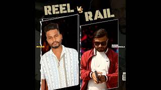 Reel vs Rail  Bizesh Harkhewala  mrsaani  New Bagdi song 2024 [upl. by Raffin162]