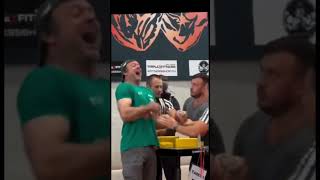 Crazzzy champ funk trollface armwresling armwrestler ufc mma armwrestling devonlarratt [upl. by Mora]