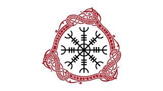 Aegishjalmur Meaning Explained  The Helm of Awe and Terror The Norse Viking Symbol [upl. by Thera]