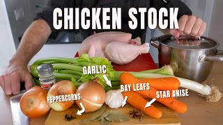 How to make Chicken Stock Like a Pro Chef [upl. by Prudence]