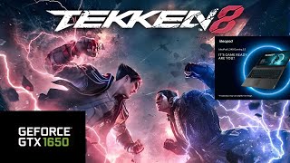 Tekken 8  GTX 1650 amp i59300H  Lenovo IdeaPad L340 [upl. by Ford]