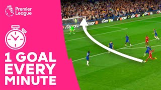 1 AMAZING Premier League goal scored from EVERY MINUTE 190 [upl. by Donetta244]