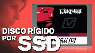 Disco rígido por SSD  Cómo acelerar tu PC [upl. by Myra]