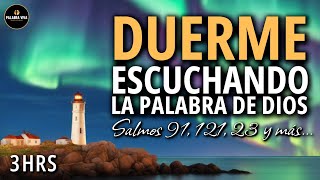 Poderosos Salmos y versículos Bíblicos para Dormir  Biblia Hablada  3 HRS [upl. by Shu]