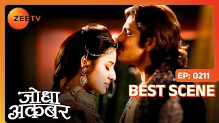 Jodha Akbar हुए एक दूजे के प्यार में गुम  Jodha Akbar  Best Moments  Zee TV [upl. by Freemon]