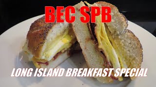 BEC The Long Island Breakfast Special with homemade Kaiser rolls [upl. by Vaas]