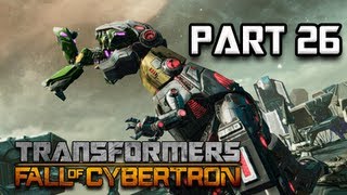 Transformers Fall of Cybertron Walkthrough  Part 26 Chapter 12 Grimlock Smash Lets Play PC [upl. by Pastelki]