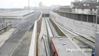 London DLR Woolwich Arsenal extension [upl. by Atteynot]