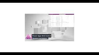 PowerApps Grid Control  Your own cell renderer and editor [upl. by Adriana]