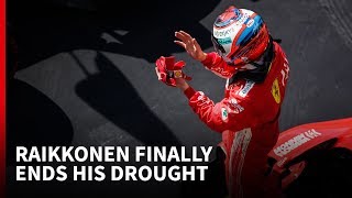 How Raikkonen finally won again for Ferrari [upl. by Danelle479]