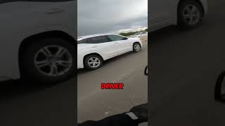 VW Driver Gets Instant Karma After Almost Crashing Into Biker 😂 [upl. by Vikky891]