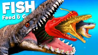 The MOST Dangerous Dinosaur  Feed amp Grow Fish [upl. by Eskill]