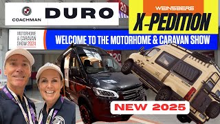 COACHMAN DURO and WEINSBERG X‑PEDITION  NEC MOTORHOME and CARAVAN SHOW 2024 [upl. by Akimed]