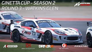 RCI TV  Ginetta Cup  Round 3  Watkins Glen  PRO  Live Commentary [upl. by Oleta947]