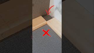 cutting corner 45 digree angle woodworkingtoolguide tips helpfull craft [upl. by Eremaj]