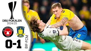 Brøndby  Midtjylland 10 Highlights Pokalen [upl. by Balcke123]