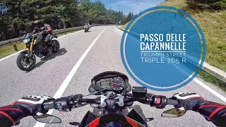 PASSO DELLE CAPANNELLE  STREET TRIPLE 765 R [upl. by Aisanahta767]