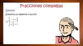 Cómo simplificar fracciones complejas [upl. by Noyerb]