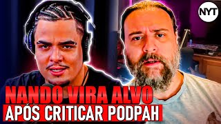 Nando Moura é EXPOSTO em página de FUNK recebe ameaças e até jogador criticou o YouTuber [upl. by Inohtna]