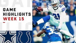 Cowboys vs Colts Week 15 Highlights  NFL 2018 [upl. by Fortunia27]