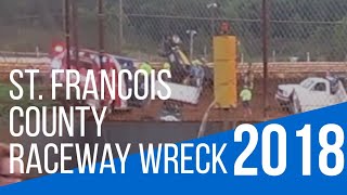 St Francois County Raceway Wreck [upl. by Careaga]