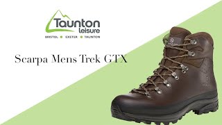 Scarpa Trek GTX Overview [upl. by Yllehs464]