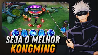 COMO JOGAR DE KONGMING  HEROI PRA SUBIR RANK  HONOR OF KINGS [upl. by Bridgette624]