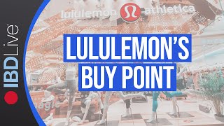 Is It Time To Enter Lululemon Stock  IBD Live [upl. by Oijres]