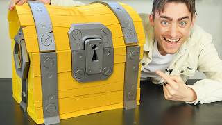 OPENING 5000 REAL LIFE FORTNITE CHEST [upl. by Rednaskela]