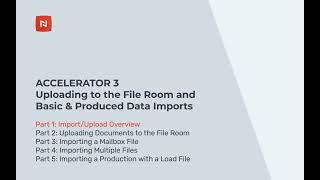 Import Documents  Ediscovery Tutorial Part 1 [upl. by Reiche551]