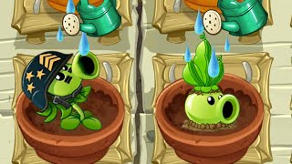 All Animation Pea Plants  Mega Gatling Pea In Zen Garden  Plants Vs Zombies 2 [upl. by Funch]