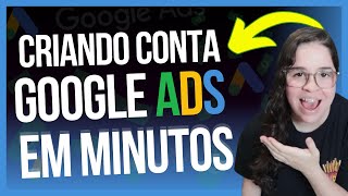 CRIANDO CONTA NO GOOGLE ADS PASSO A PASSO ATUALIZADO 2024 [upl. by Siesser768]