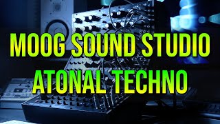 Moog Sound Studio DFAM  Subharmonicon Atonal Techno II [upl. by Ahtenak49]