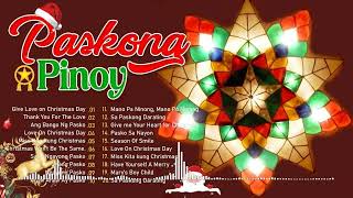 Best Tagalog Christmas Songs Medley 2025 🌟Paskong Pinoy 2025 Medley with Lyrics 🎄 [upl. by Karee]