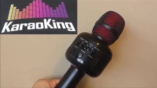 KaraoKing Karaoke Microphone [upl. by Ennayhc]