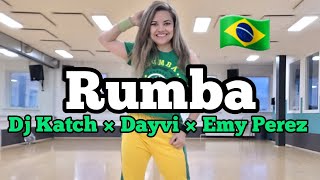 Rumba  Dj Katch  Dayvi  Emy Perez Zumba choreo Karla Borge funkbrasil tango [upl. by Kavanagh190]