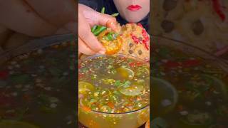 ASMR EATING SPICY PANI PURI 🔥 GOLGAPPAFUCHKA  shorts mukbangasmreating mukbangasmr asmr [upl. by Chung]