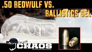 50 Beowulf VS Ballistics Gel  5K FPS SLOW MOTION [upl. by Ahsilahk]