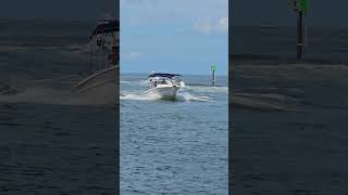 BOATS NAVIGATING IN AND OUT OF THE INLET – NONSTOP ACTION AT THE JETTY [upl. by Capone]