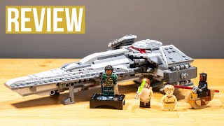 LEGO Star Wars™ Darth Mauls Sith Infiltrator REVIEW  Set 75383 [upl. by Sinoda]