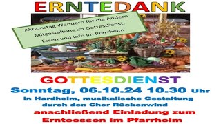 Hl Messe St Alban Hardheim Familiengottesdienst So 61024 [upl. by Nodnelg]