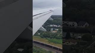 Landung Hamburg Airport🛬 reisen travel hamburg flugzeug emirates dubai plane flightreport [upl. by Luna]